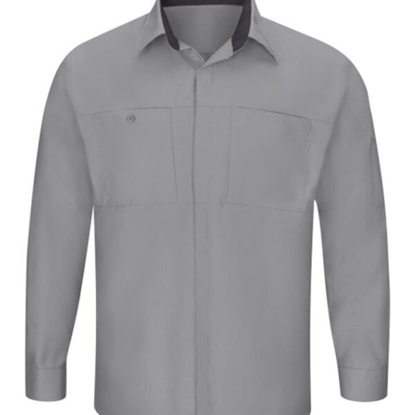 Men's Tall Performance Plus Long Sleeve Shirt with OilBlok Technology Thumbnail
