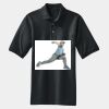 Heavyweight Cotton Pique Polo with Pocket Thumbnail