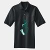 Heavyweight Cotton Pique Polo with Pocket Thumbnail
