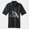 Heavyweight Cotton Pique Polo with Pocket Thumbnail