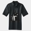 Heavyweight Cotton Pique Polo with Pocket Thumbnail