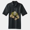 Heavyweight Cotton Pique Polo with Pocket Thumbnail