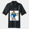 Heavyweight Cotton Pique Polo with Pocket Thumbnail