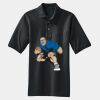 Heavyweight Cotton Pique Polo with Pocket Thumbnail