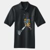 Heavyweight Cotton Pique Polo with Pocket Thumbnail