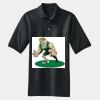 Heavyweight Cotton Pique Polo with Pocket Thumbnail