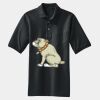 Heavyweight Cotton Pique Polo with Pocket Thumbnail