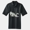 Heavyweight Cotton Pique Polo with Pocket Thumbnail