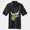 Heavyweight Cotton Pique Polo with Pocket Thumbnail