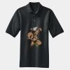 Heavyweight Cotton Pique Polo with Pocket Thumbnail