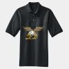 Heavyweight Cotton Pique Polo with Pocket Thumbnail