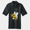 Heavyweight Cotton Pique Polo with Pocket Thumbnail