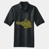 Heavyweight Cotton Pique Polo with Pocket Thumbnail