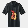 Heavyweight Cotton Pique Polo with Pocket Thumbnail