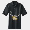 Heavyweight Cotton Pique Polo with Pocket Thumbnail
