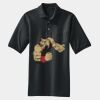 Heavyweight Cotton Pique Polo with Pocket Thumbnail