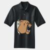Heavyweight Cotton Pique Polo with Pocket Thumbnail