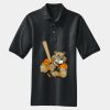 Heavyweight Cotton Pique Polo with Pocket Thumbnail