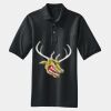 Heavyweight Cotton Pique Polo with Pocket Thumbnail