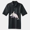 Heavyweight Cotton Pique Polo with Pocket Thumbnail