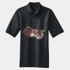 Heavyweight Cotton Pique Polo with Pocket Thumbnail