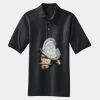 Heavyweight Cotton Pique Polo with Pocket Thumbnail