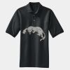 Heavyweight Cotton Pique Polo with Pocket Thumbnail