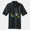 Heavyweight Cotton Pique Polo with Pocket Thumbnail