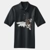 Heavyweight Cotton Pique Polo with Pocket Thumbnail