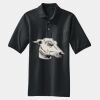 Heavyweight Cotton Pique Polo with Pocket Thumbnail