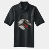 Heavyweight Cotton Pique Polo with Pocket Thumbnail