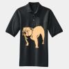 Heavyweight Cotton Pique Polo with Pocket Thumbnail