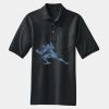 Heavyweight Cotton Pique Polo with Pocket Thumbnail
