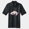 Heavyweight Cotton Pique Polo with Pocket Thumbnail