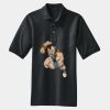 Heavyweight Cotton Pique Polo with Pocket Thumbnail