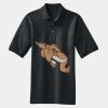 Heavyweight Cotton Pique Polo with Pocket Thumbnail