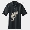 Heavyweight Cotton Pique Polo with Pocket Thumbnail
