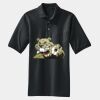 Heavyweight Cotton Pique Polo with Pocket Thumbnail