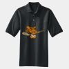 Heavyweight Cotton Pique Polo with Pocket Thumbnail