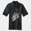 Heavyweight Cotton Pique Polo with Pocket Thumbnail