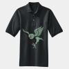 Heavyweight Cotton Pique Polo with Pocket Thumbnail