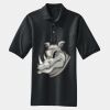 Heavyweight Cotton Pique Polo with Pocket Thumbnail