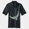 Heavyweight Cotton Pique Polo with Pocket Thumbnail