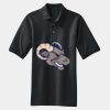 Heavyweight Cotton Pique Polo with Pocket Thumbnail