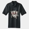 Heavyweight Cotton Pique Polo with Pocket Thumbnail