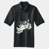 Heavyweight Cotton Pique Polo with Pocket Thumbnail