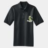 Heavyweight Cotton Pique Polo with Pocket Thumbnail