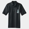 Heavyweight Cotton Pique Polo with Pocket Thumbnail