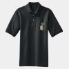 Heavyweight Cotton Pique Polo with Pocket Thumbnail