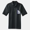 Heavyweight Cotton Pique Polo with Pocket Thumbnail